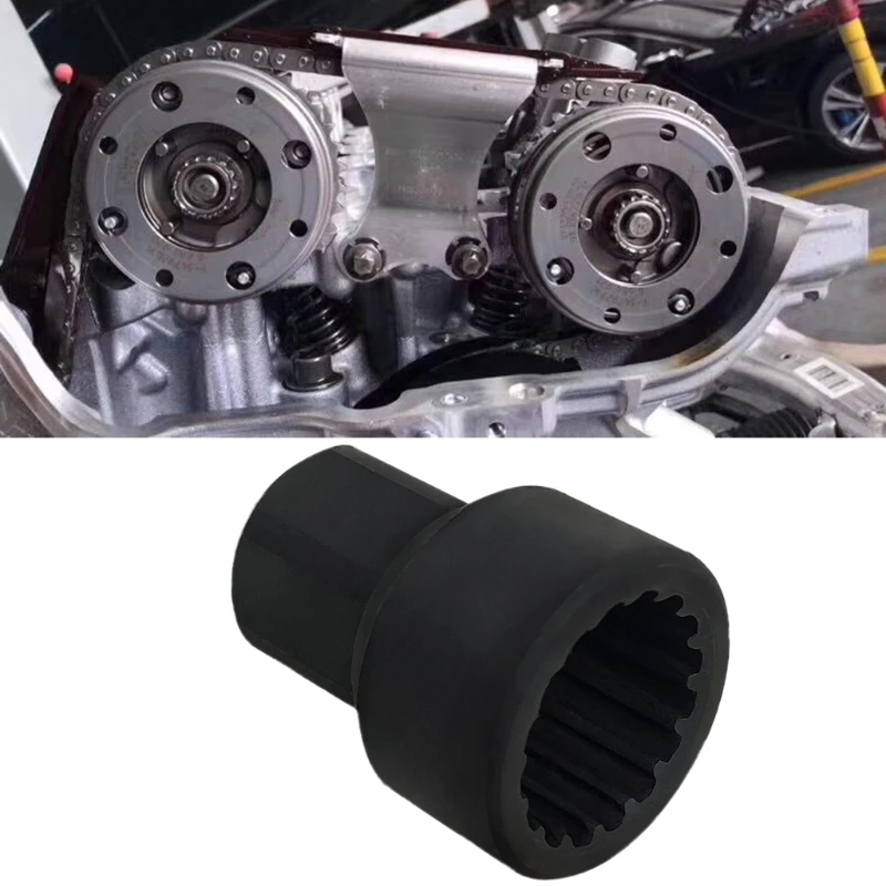 

Camshaft Socket Replacement for BMW compatible 2450487 1/2”Dr x 22mm/16PT B38 B48 Cam shaft sleeve