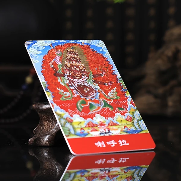 Тибетский буддизм статуя Будды рахула амулет карта Будды|Упаковка и стойки для