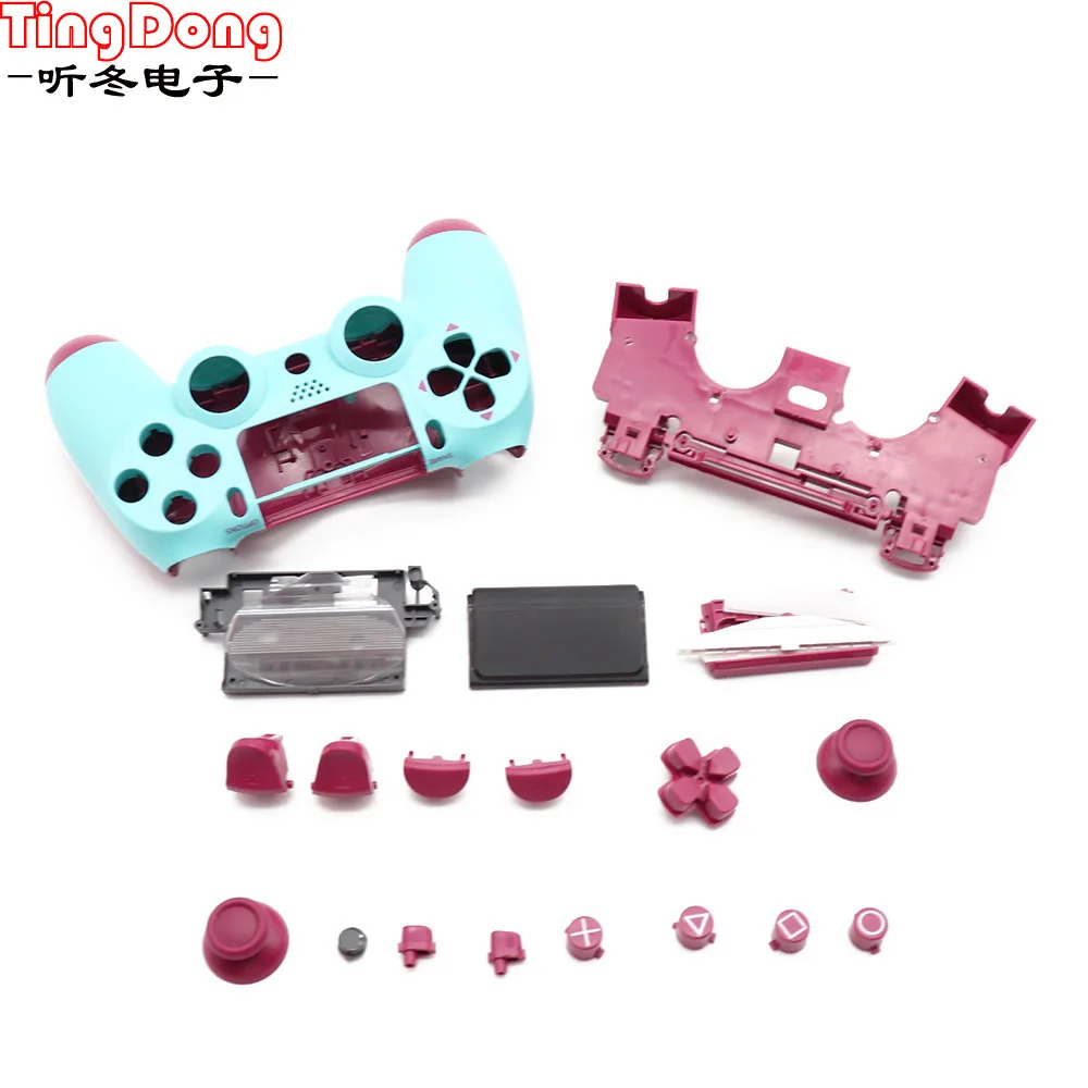 Сменный комплект для контроллера с полным корпусом и кнопками jds 040 JDM DualShock 4