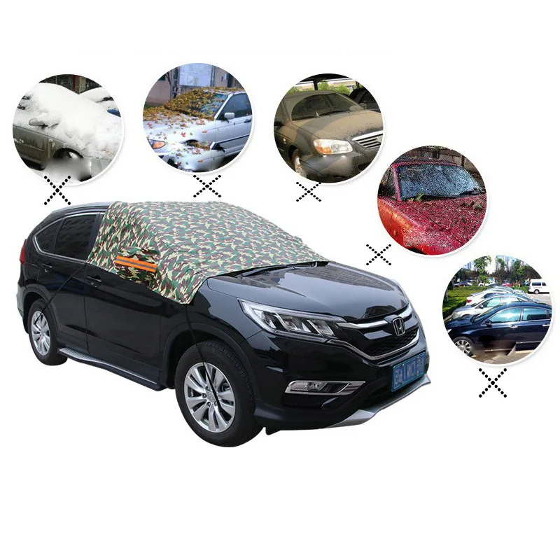 Автомобильные чехлы чехол для защиты от снега водонепроницаемый половины