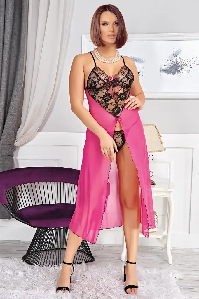 

Fashion Sexy Babydoll Nightdress Hot Pants Sleepwear Women Lingerie Silk Satin Sleeveless Night Dress Products Thong G-String