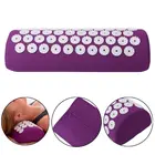 Прямая поставка, искусственный массажер для шеи, головы, снятия стресса, боли, акупунктуры, массажный инструмент, шип, коврик для йоги, подушка