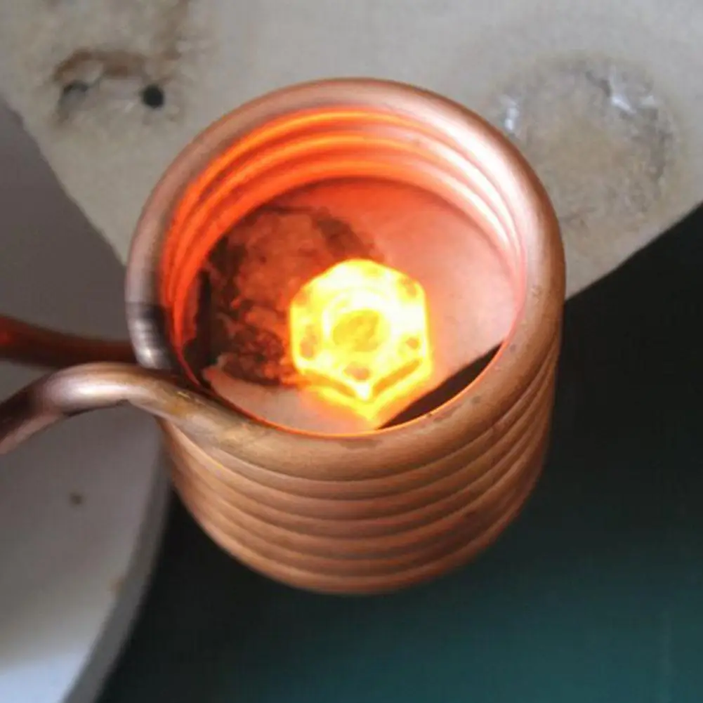 

Black and Red 1000w Zvs Induction Heating Plate Kit Diy Tube Heater Coil Cooker Heater Copper Ignition T3M7