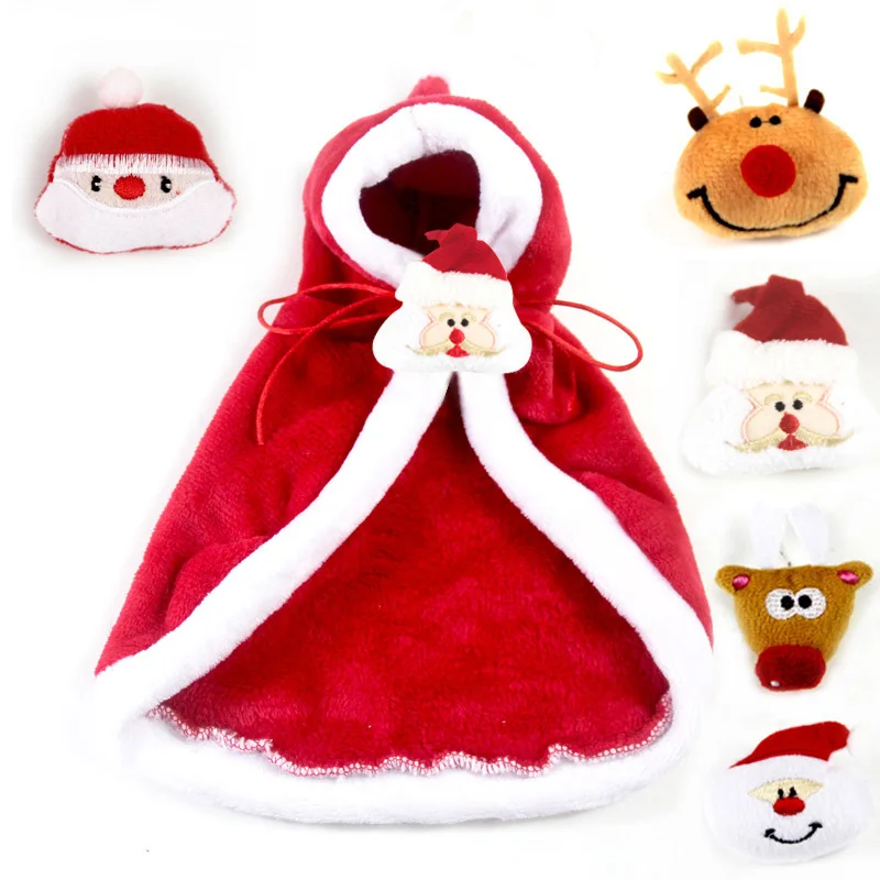 Распродажа одежда для домашних животных собак кошек кукол Рождественский костюм