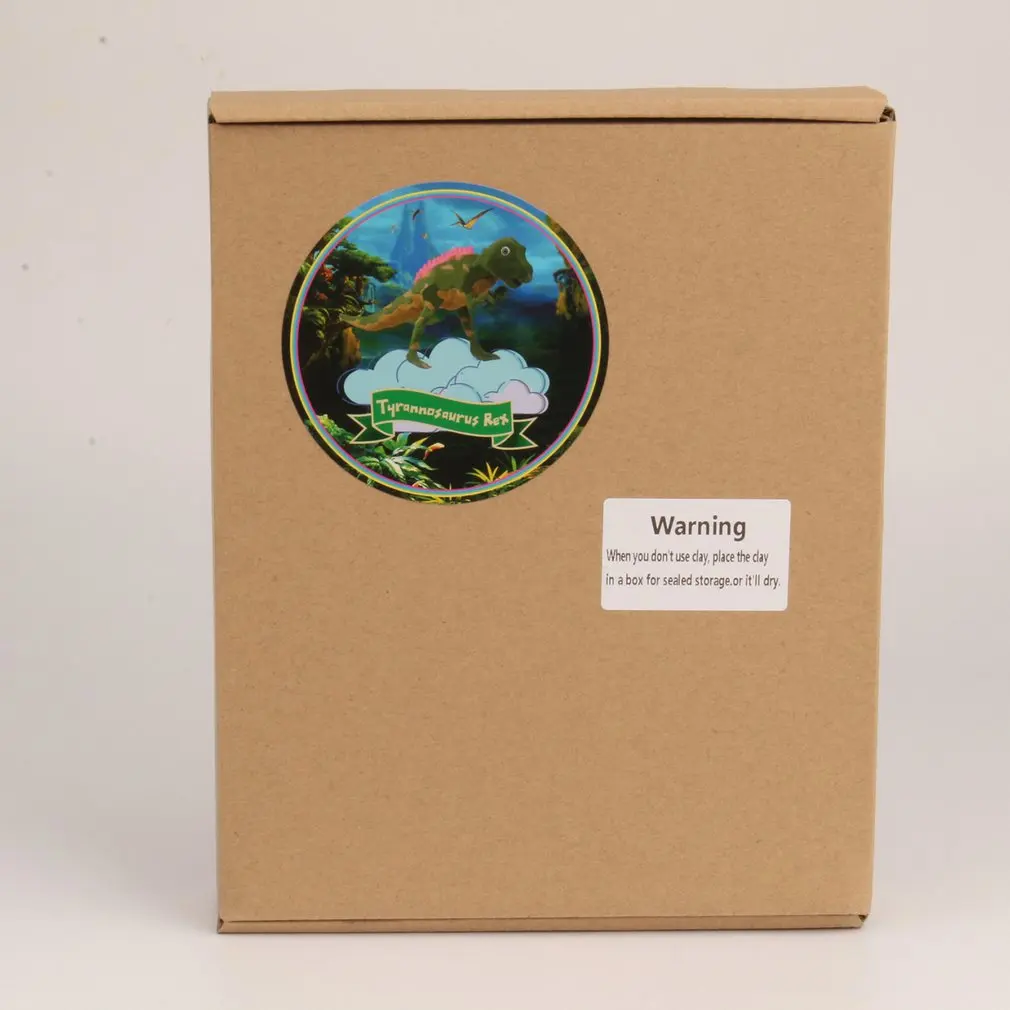 

S018 Creative Toys Ultra-light Clay Dinosaur Color Mud Model Children DIYHandmade Toys