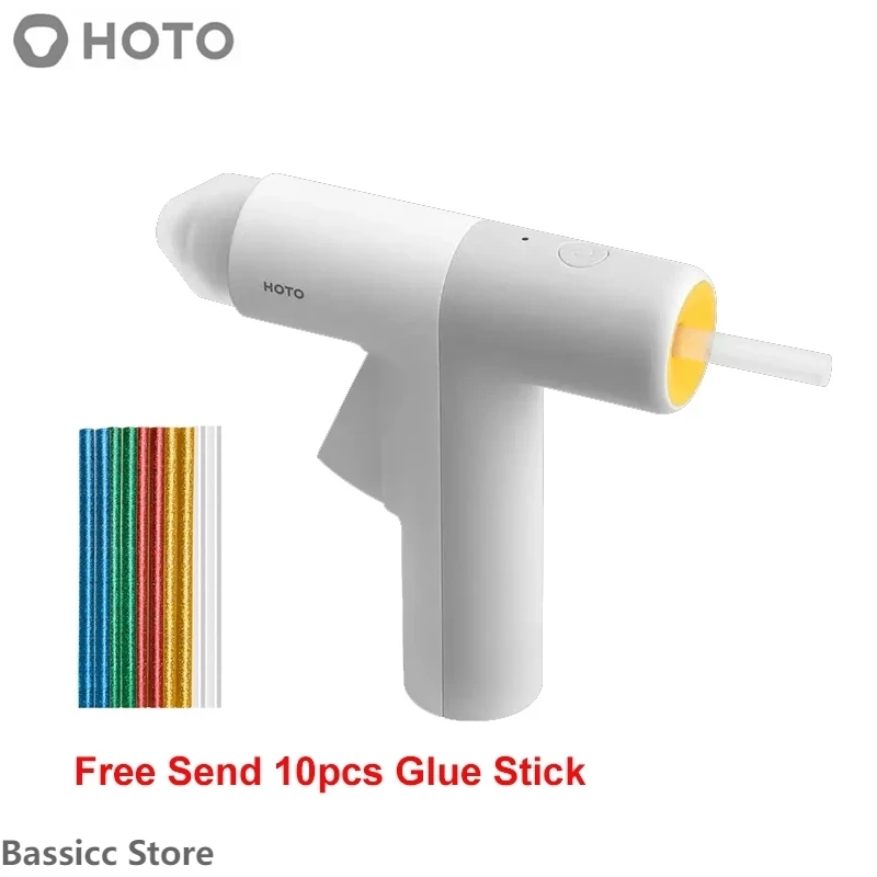 

Mijia HOTO Hot Melt Glue Gun, 4V, Lithium Battery, Cordless Glue Glue, With Glue Stick 125mm, Home DIY Tools, Hand Craft Tools