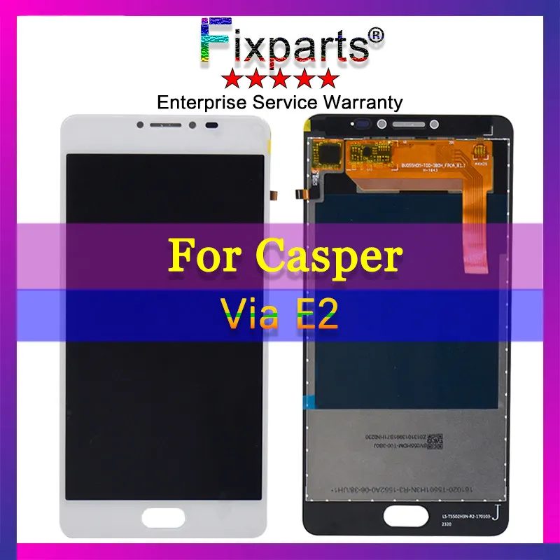 

New For Casper Via E2 LCD Display Touch Screen Digitizer Assembly Replacement 100% Tested For Casper Via E2 LCD Free Shopping