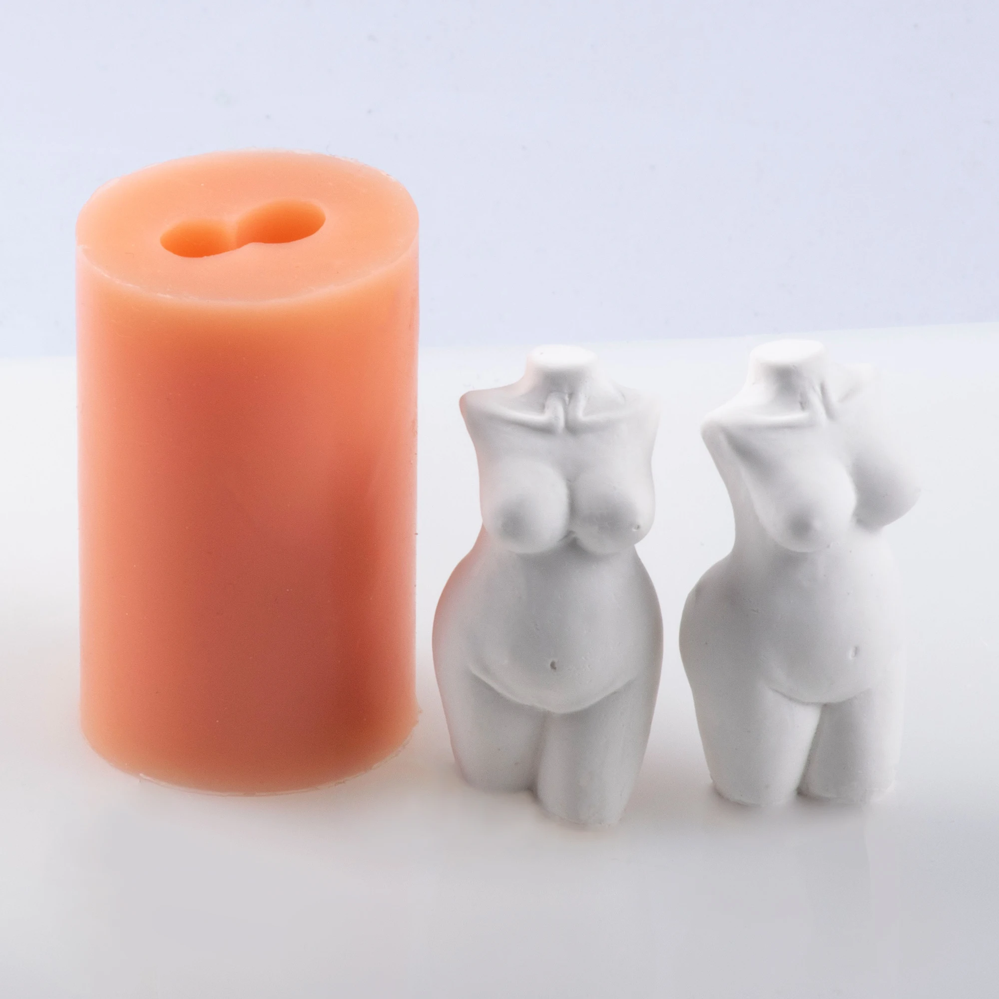 3D Мини силиконовая форма для торса мужчин и женщин сексуальная женская тела без