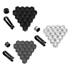 20 шт., автомобильные гайки для колес 17 мм19 мм21 мм22 мм