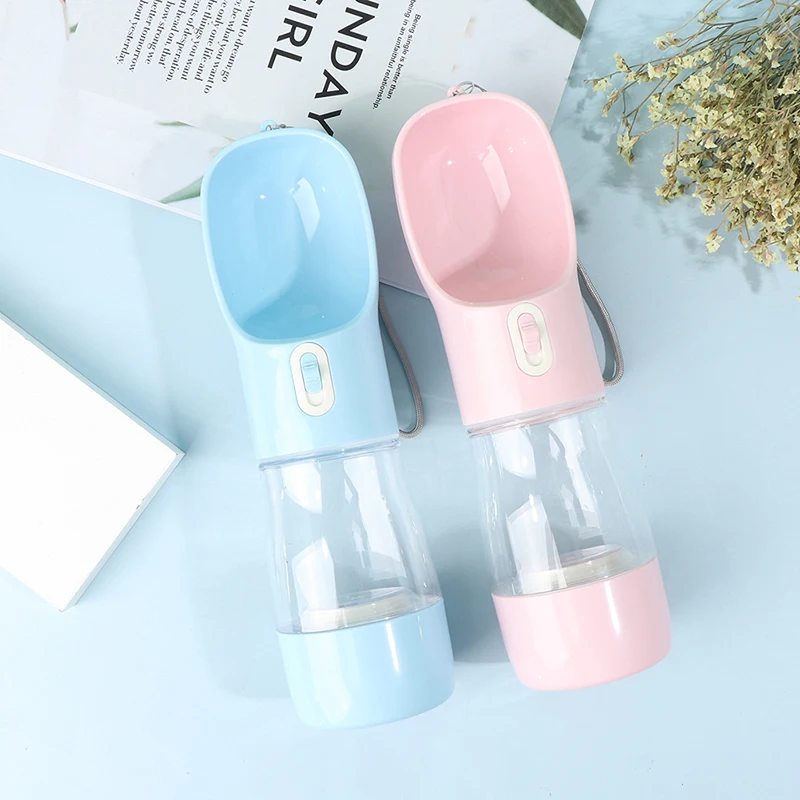 

Pet Dog Water Bottle Feeder Bowl Portable Water Food Bottle Pets Outdoor Travel Drinking Dog Bowls Water Bowl for Dogs