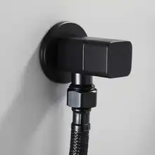 G1/2 앵글 밸브 믹서 워터 스톱 밸브 수도꼭지 샤워 헤드 욕실 화장실 세면대 액세서리, 욕실 하드웨어 용품
