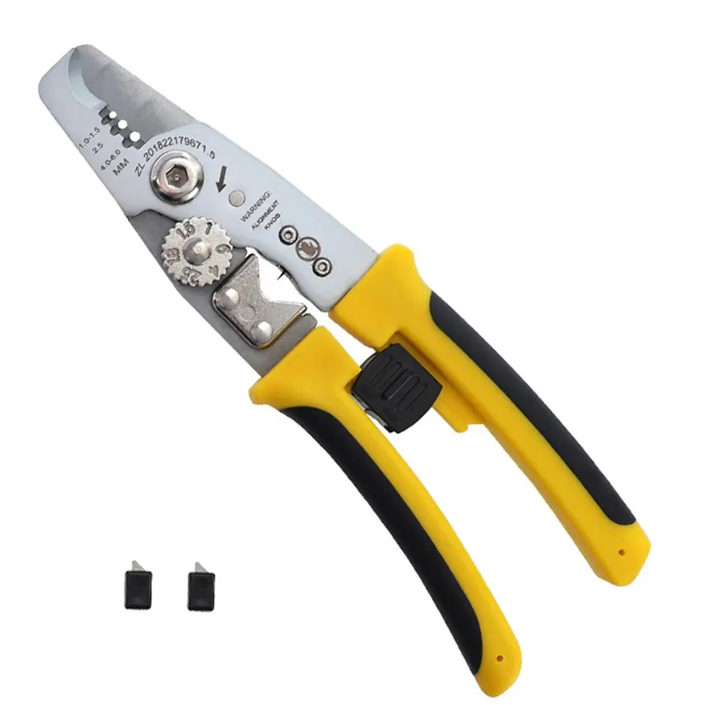 

Multitool Pliers Wire Stripper Cutting Cutter Electric Locking Clamp Cable Non-slip Handle For Electricians Hand Tools