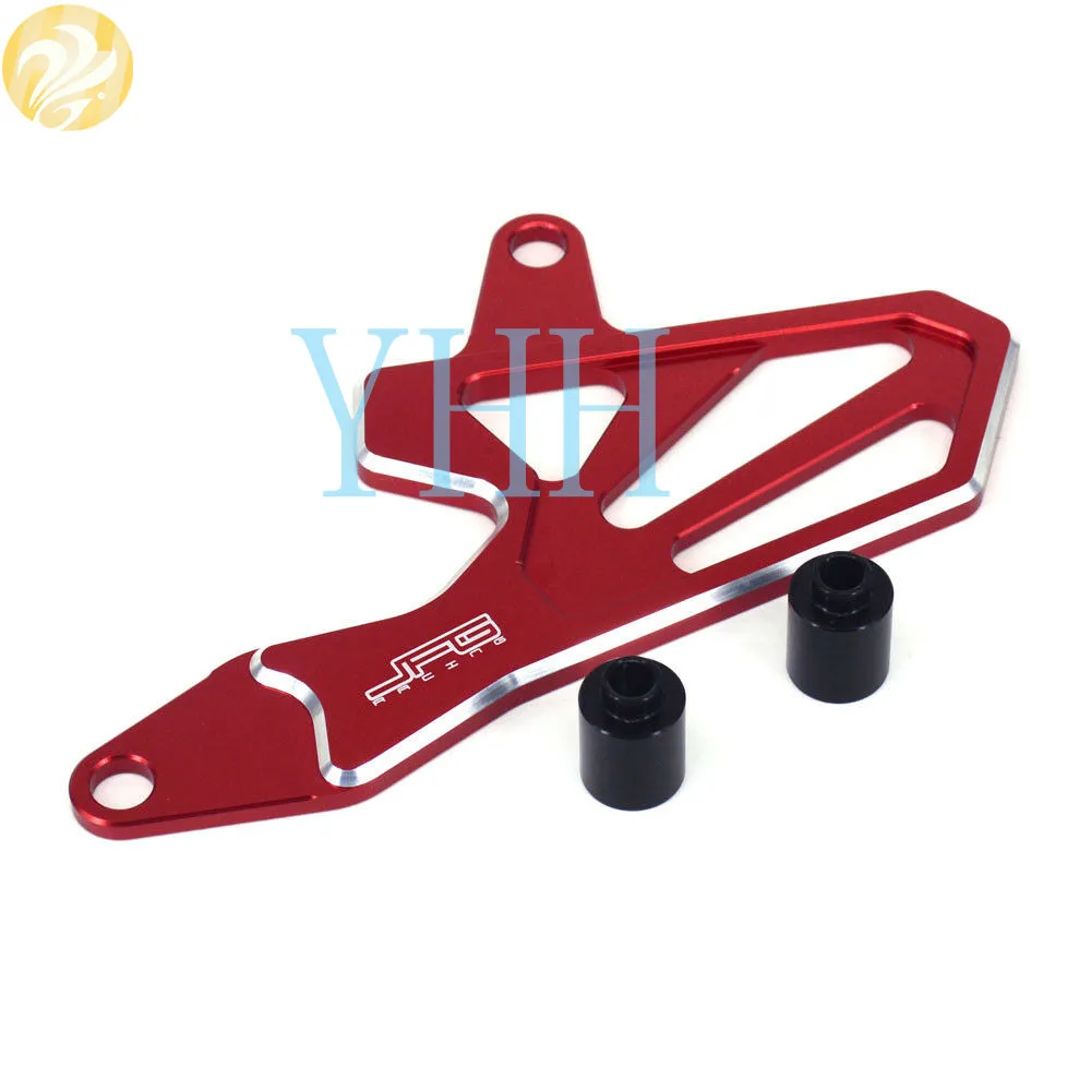Красная защита для передней звездочки цепи Honda XR250 MOTARD 2003 2007 BAJA 1995 2002 звездочек