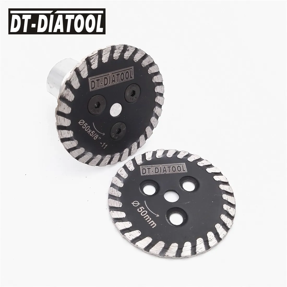 DT-DIATOOL 1 шт. Горячая прессованная мини гравировальная алмазная пила со съемным M14 или 5/"-11 длинный фланец и 1 шт. лезвие камень гранит