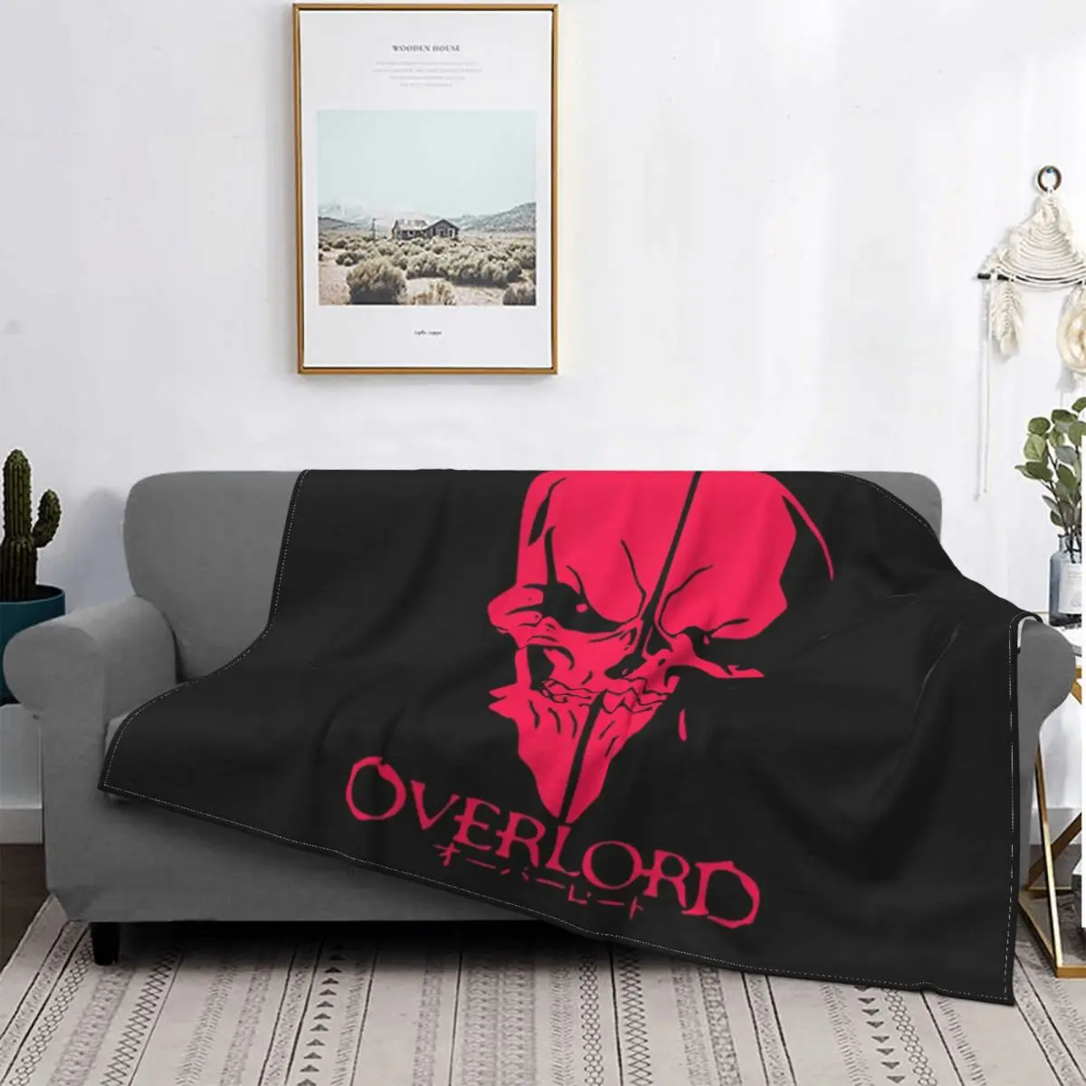 

Overlord Ainz-Bata Ooal, manta de Merca, для cama colcha, alfombra a cuadros, toalla, manta de playa, Sudadera con capucha, rop