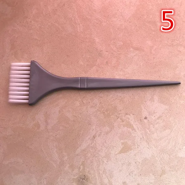 5 1 шт. окрашивающая расческа для волос для дома DIY эфирный инструмент парикмахерское масло для выпечки Расческа с щеткой окрашивание - Цвет: 5