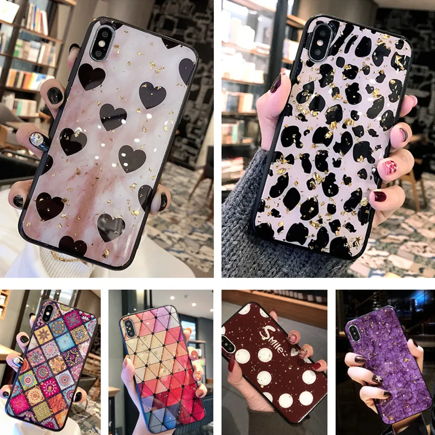 Роскошный блестящий золотой чехол с блестками для Samsung S20 Ultra Galaxy S10 S9 S8 Note 10 Plus note 9