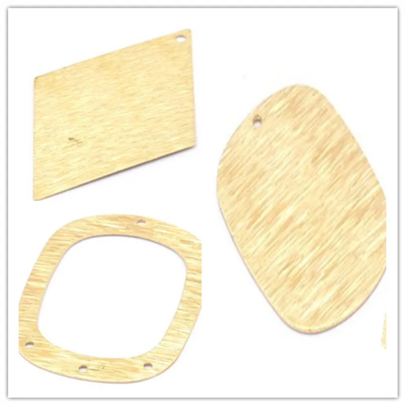 12p, необработанные латунные тисненые заготовки, серьги, фурнитура (без никеля и свинца).d681.d678.d912.d824.d1146.