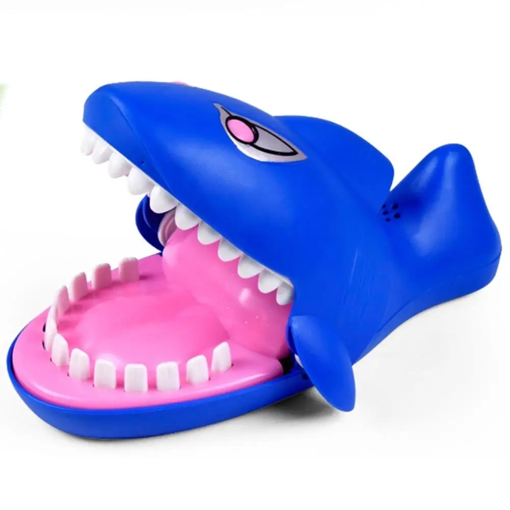 

ClearanceChildren's Creative Funny Mouth Biting Large Bulldog Snappy Shark Finger Game Toy
