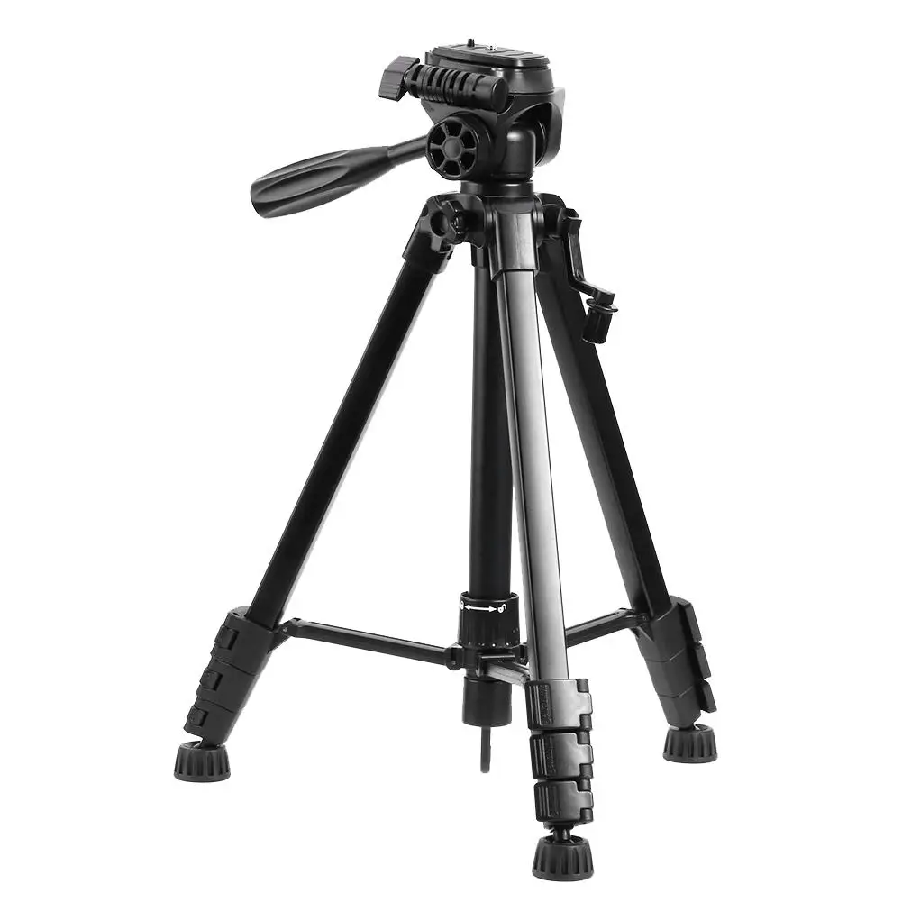 

Phone Live broadcast Tripod Stand DSLR Camera Pan Head Tripod Flexible Bracket Around 360 Degree Adjustment and Locking