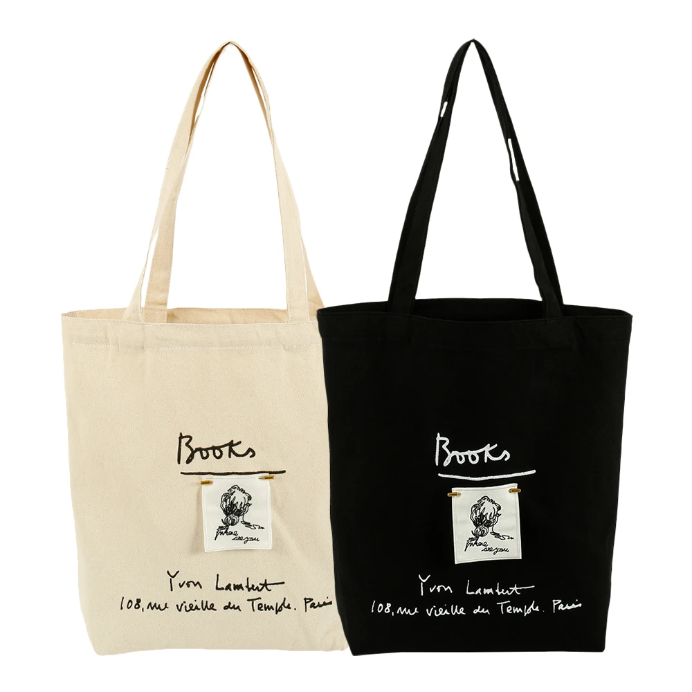 2019 Новая модная женская сумка для покупок Женская Холщовая Сумка с буквенным