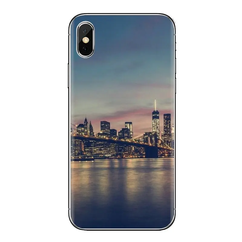 Чехлы для телефонов с Нью-Йорк Бруклинский мост Нью-Йорка htc U11 один M7 M8 A9 M9 M10 E9 Desire