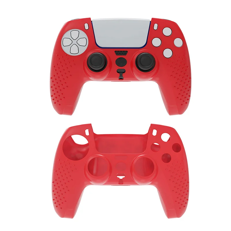 For PS5 Soft Silicone Gel Rubber Case Cover Caps Playstation 5 Controller Protection Accessories | Электроника