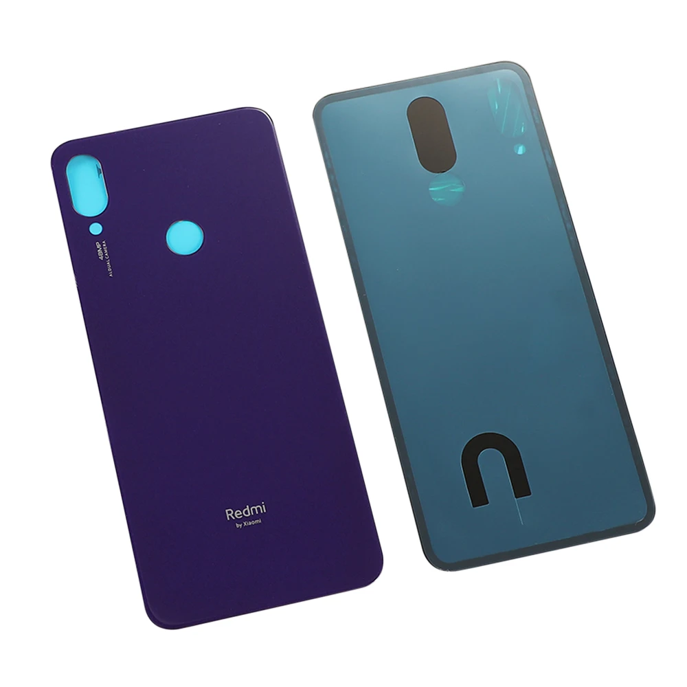 Для Xiaomi Redmi note 7 Крышка батарейного отсека задняя стеклянная панель Задняя Дверь Корпус чехол для Redmi note 7 pro задняя крышка батарейного отсека дверь