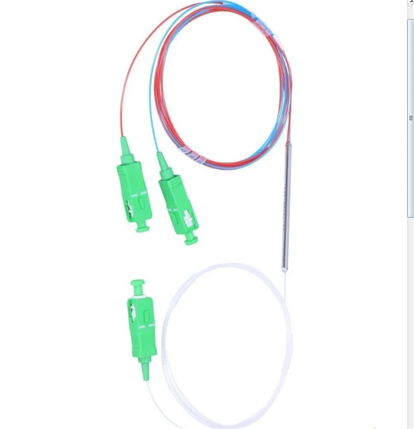 50 шт./лот китайский поставщик FTTH 1*2 мини трубчатый волоконно оптический ПЛК