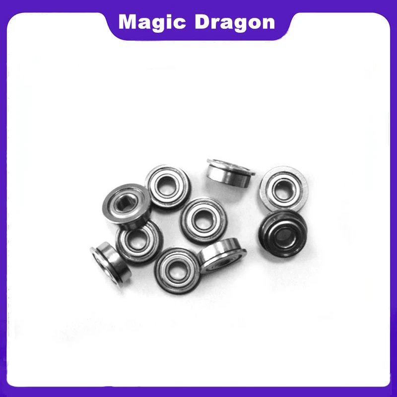 5/10PCS F608ZZ F608 ZZ With Flange Miniature Deep Groove Ball Bearing F8x22x7mm F608-2Z CNC milling machine pulleys - купить по