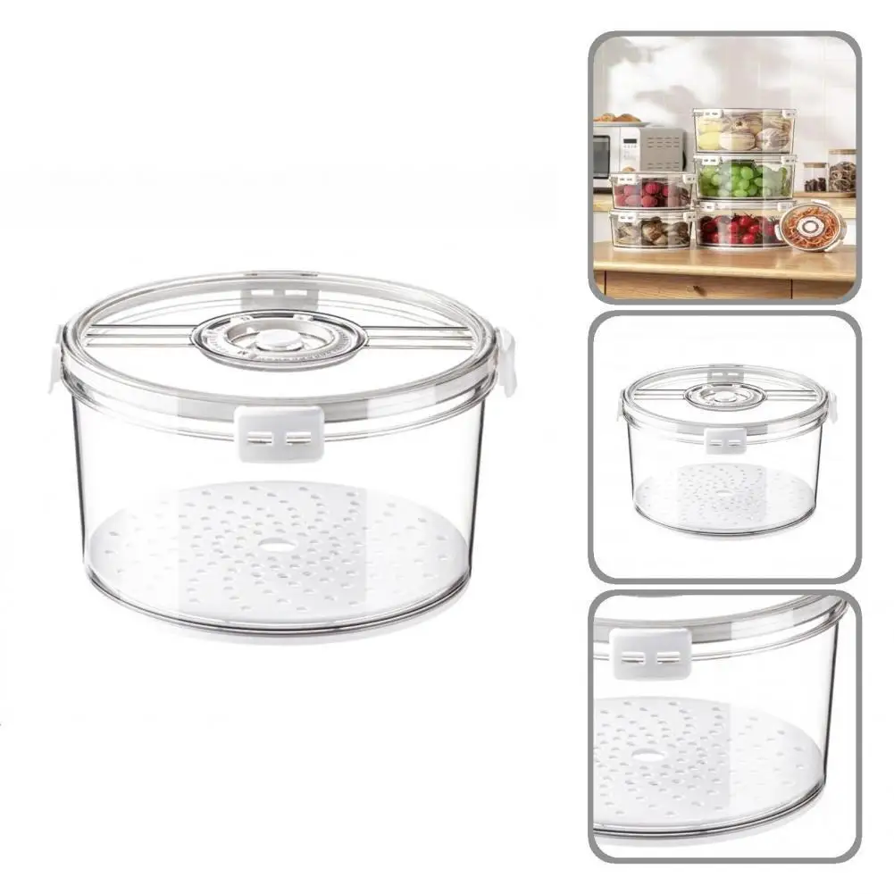 

Great Durable Eco-friendly Fridge Food Organizer Box with Airtight Lid for Home Food Storage Box Food Storage Container