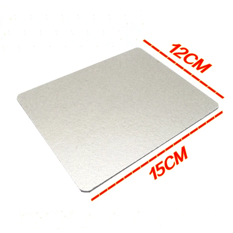 

5pcs Mica Plates Sheets Thick Microwave Oven Toaster Mica Plates Sheets for Midea Universal Home Appliances Parts, 150X120mm