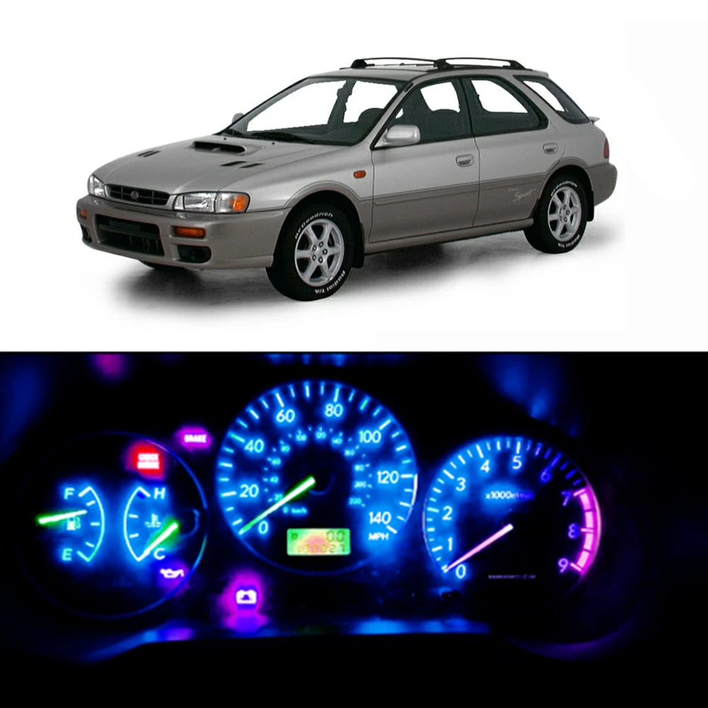 WLJH 21X тире Светильник лампы Led полный комплект для переоборудования Subaru