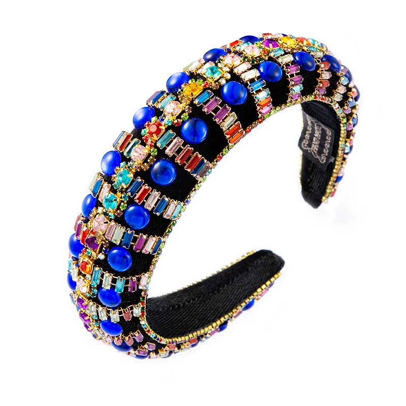 Новинка 2020 роскошный блестящий перламутровый ободок для волос в стиле барокко