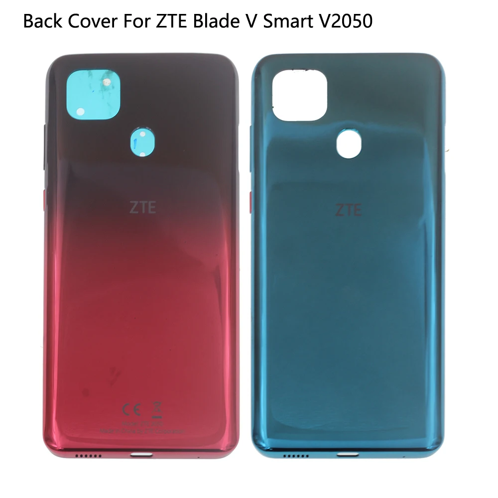 

Original Glass Rear Cover For ZTE Blade V Smart V2050 Back Battery Cover V2050 Case Housing Door With Camera Lens Adhesive