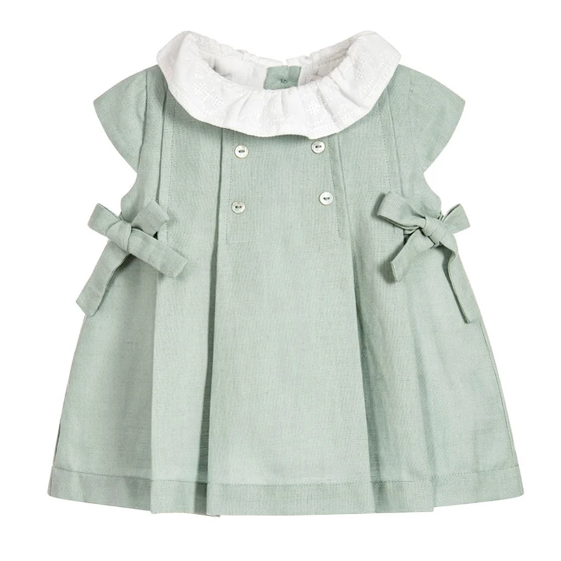 

2019 New Spanish Girl Dress Baby Summer Girls Dresses Party Princess Dress Cotton Kids Clothes Vestidos high quality