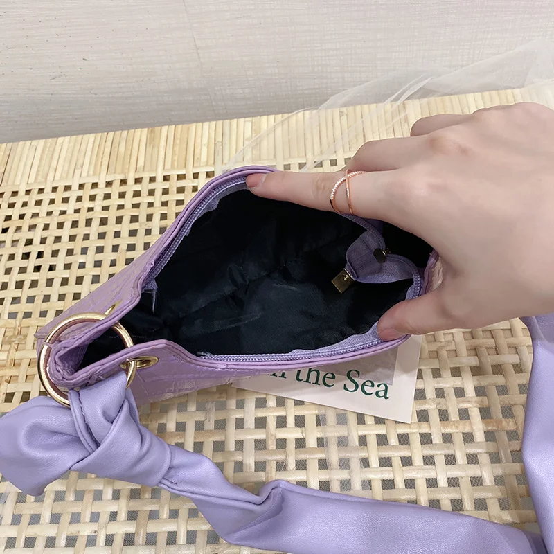 New Fashion Crocodile Pattern Baguette Bag Summer Crossbody Shoulder Bags Ladies Casual Hobos Travel | Багаж и сумки
