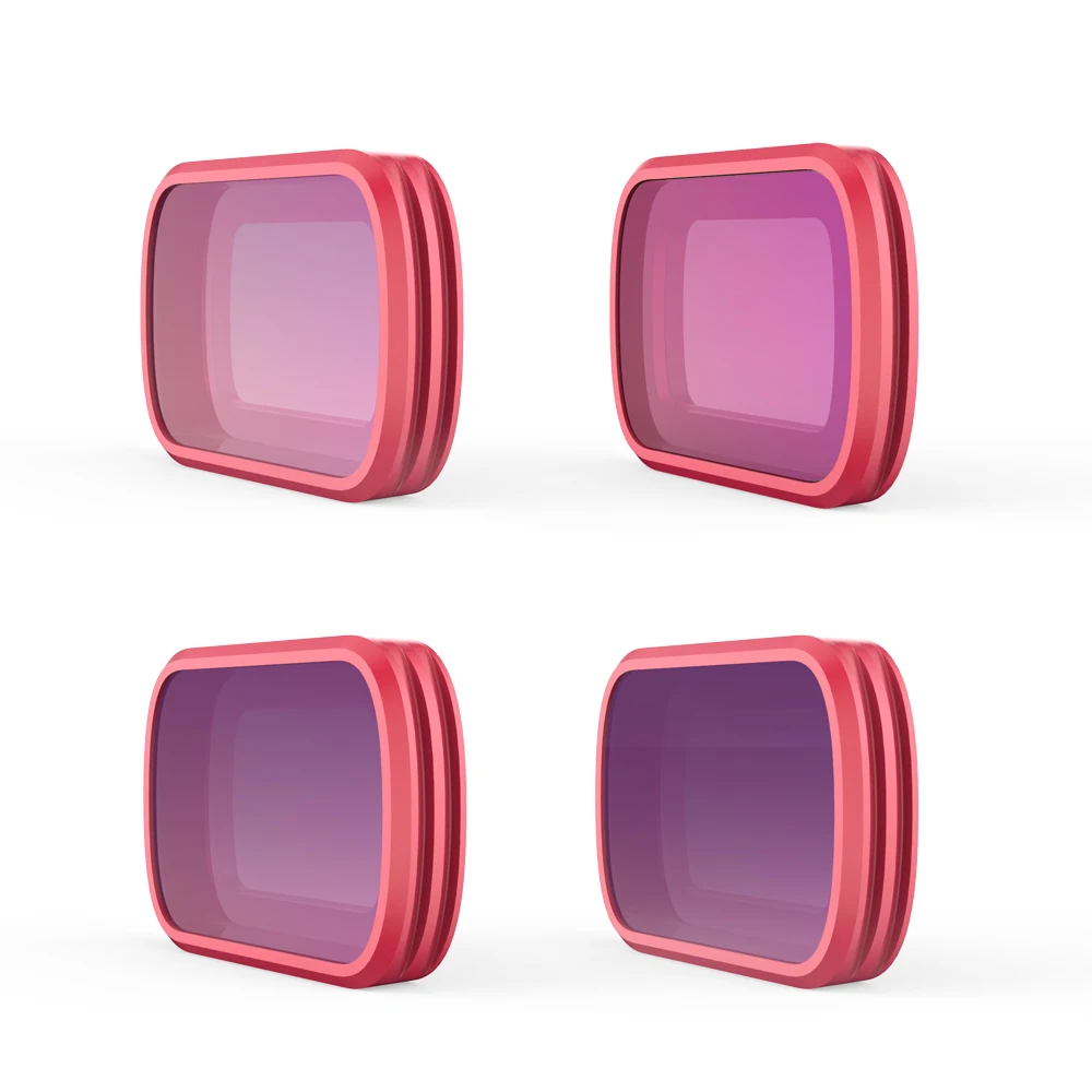 В наличии PGYTECH для DJI OSMO карманный набор фильтров Профессиональный фильтр 4ps ND 8 16 32