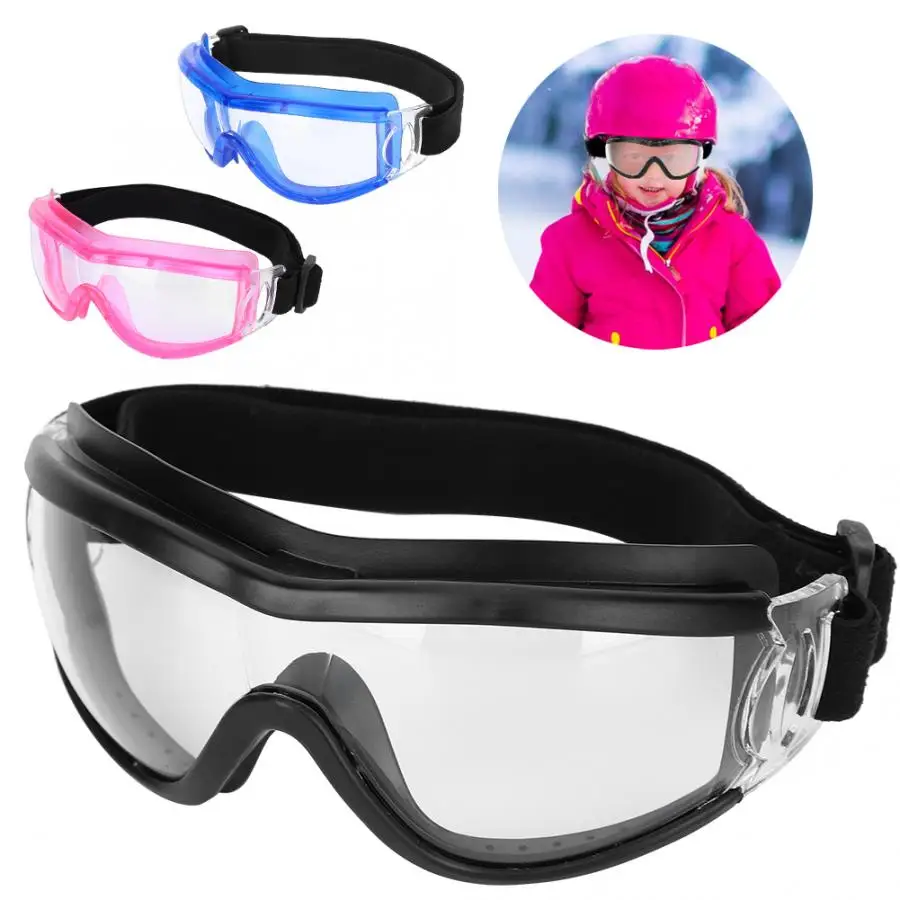 Детские защитные очки противотуманные прозрачные для улицы велоспорта