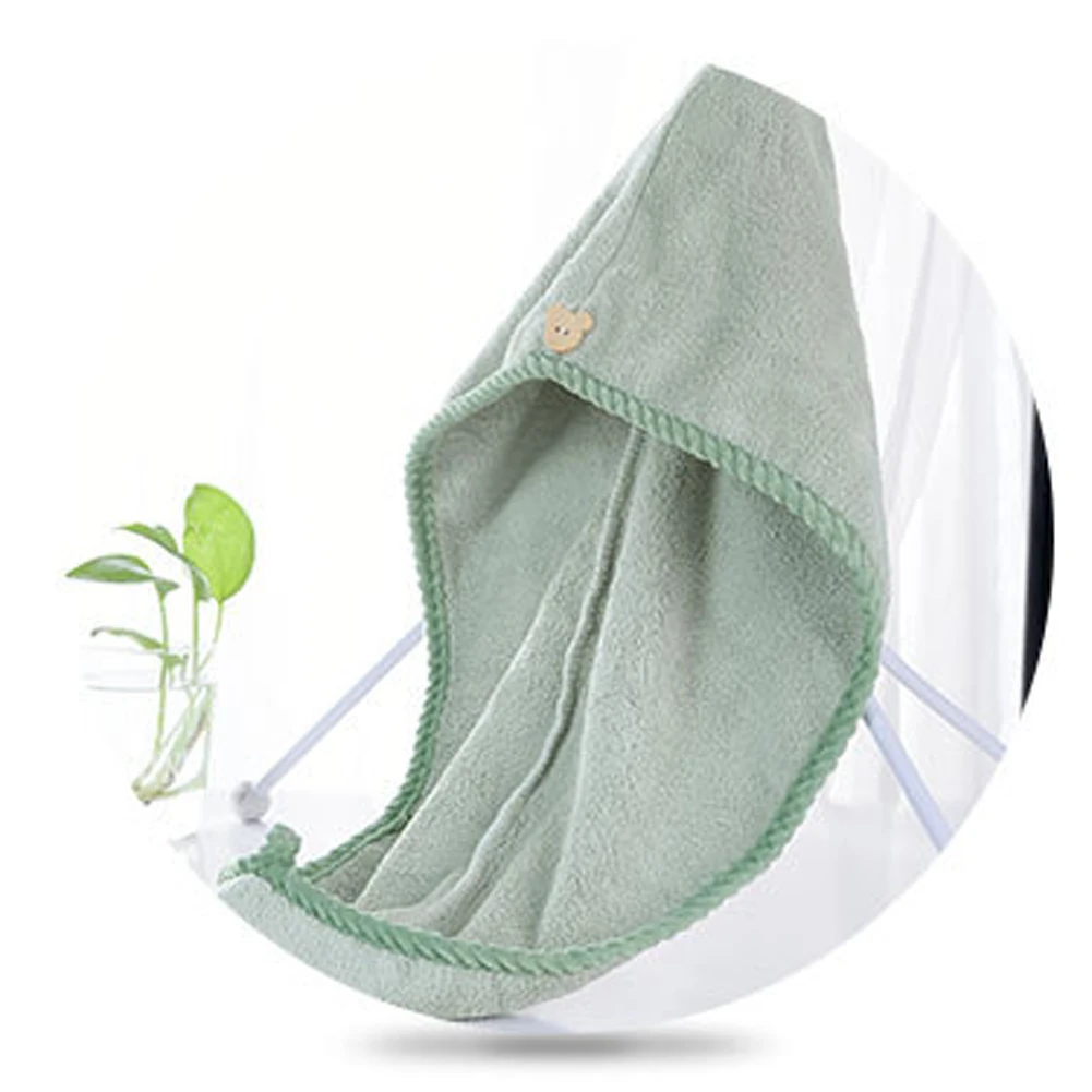 Твердое волшебное полотенце для сушки волос шапка из микрофибры быстросохнущая тюрбан для ванны душ бассейн