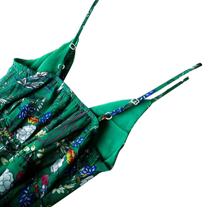 Женское пляжное шифоновое платье Элегантное Длинное Платье на тонких бретельках