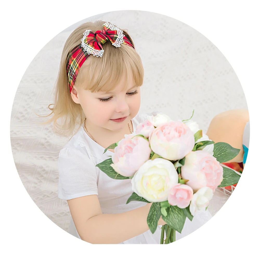 

Повязка на голову для девочек, нейлоновая, широкая, эластичная, с принтом