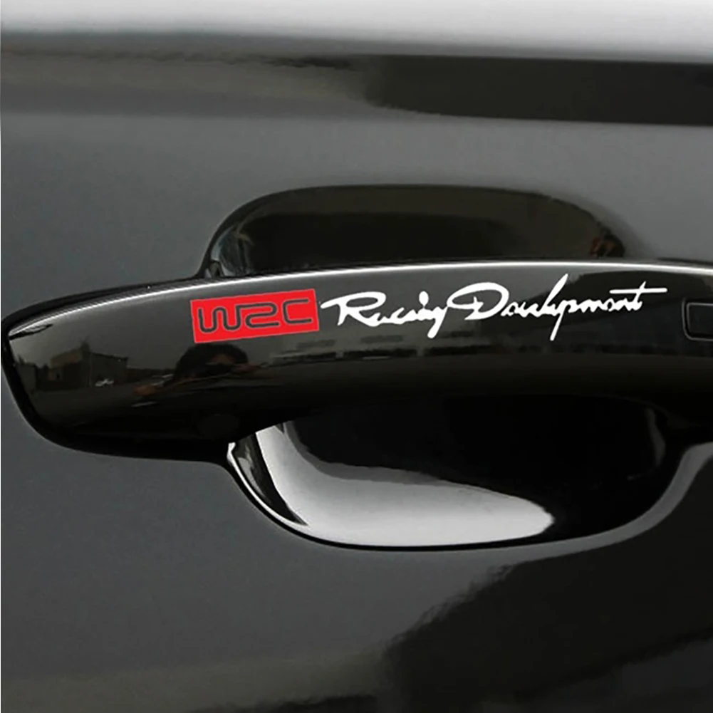 2019 новые стильные 4 шт модные гоночные разработки WRC автомобильные дверные ручки