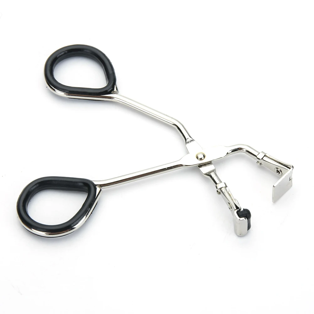 Металлические щипцы для завивки ресниц зажим макияжа инструмент с силиконовой