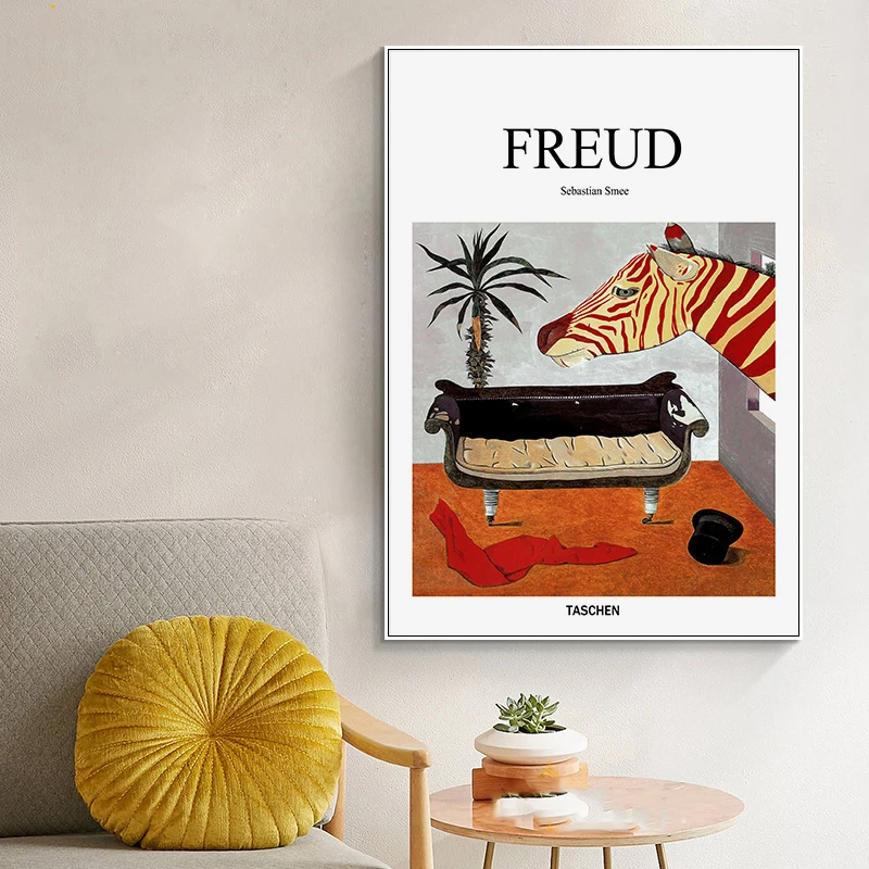 Скандинавская печатная Картина на холсте художественное оформление диван