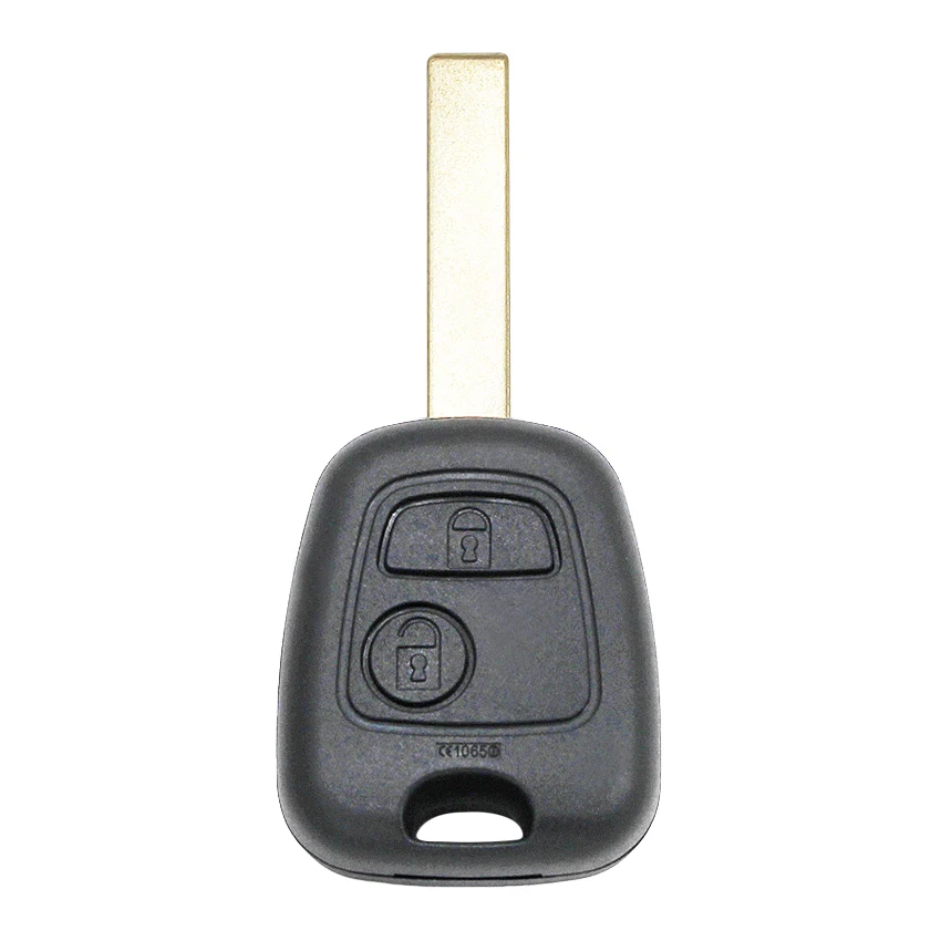 2-кнопочный дистанционный умный автомобильный чехол для ключей КОРПУСА Fob с паз