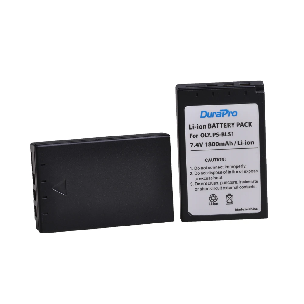 DuraPro 4x1800mAH PS-BLS1 PSBLS1 Аккумулятор для фотоаппарата Olympus | Электроника