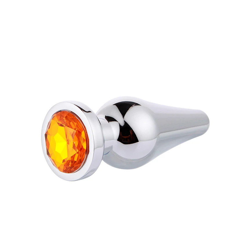 Металлический анальный фаллоимитатор из нержавеющей стали пробка Анальная для