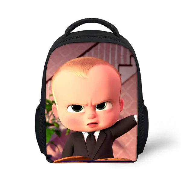 Boss Baby F FORUDESIGNS/3 шт./компл. с принтом Динозавр Детский сад Школьный детский рюкзак, школьные сумки для детей мальчиков ранец Mochila Escolar - Цвет: Boss Baby F