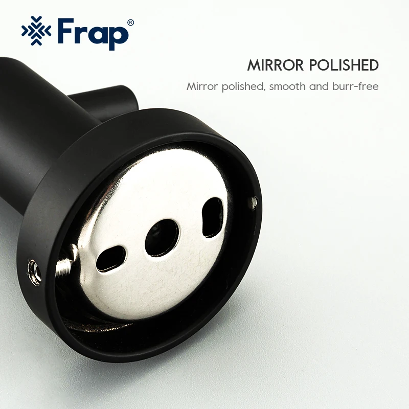 Черный крючок Frap из нержавеющей стали настенный держатель для полотенец с одним